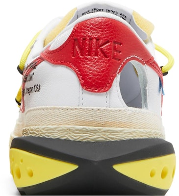 Off-White x Nike Blazer Low 'White' DH7863-100 Sizing Off-White x Nike Blazer Low 'White' DH7863-100