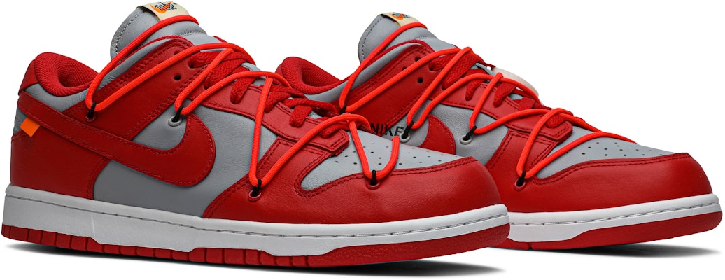 tong Kalksteen mooi zo Off‑White x Nike Dunk Low 'University Red' [also worn by Jay Chou] -  CT0856-600 - Novelship