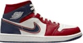 Buy (W) Air Jordan 1 Mid SE 'USA' 2022 Lelaki Perempuan Kasut Sukan. DQ7648-600