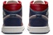 (W) Air Jordan 1 Mid SE 'USA' 2022 Lelaki Perempuan Kasut Sukan. DQ7648-600