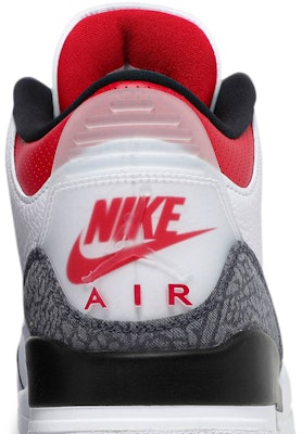 Air Jordan 3 Retro Denim SE 'Fire Red' [also worn by Lil Ghost ...