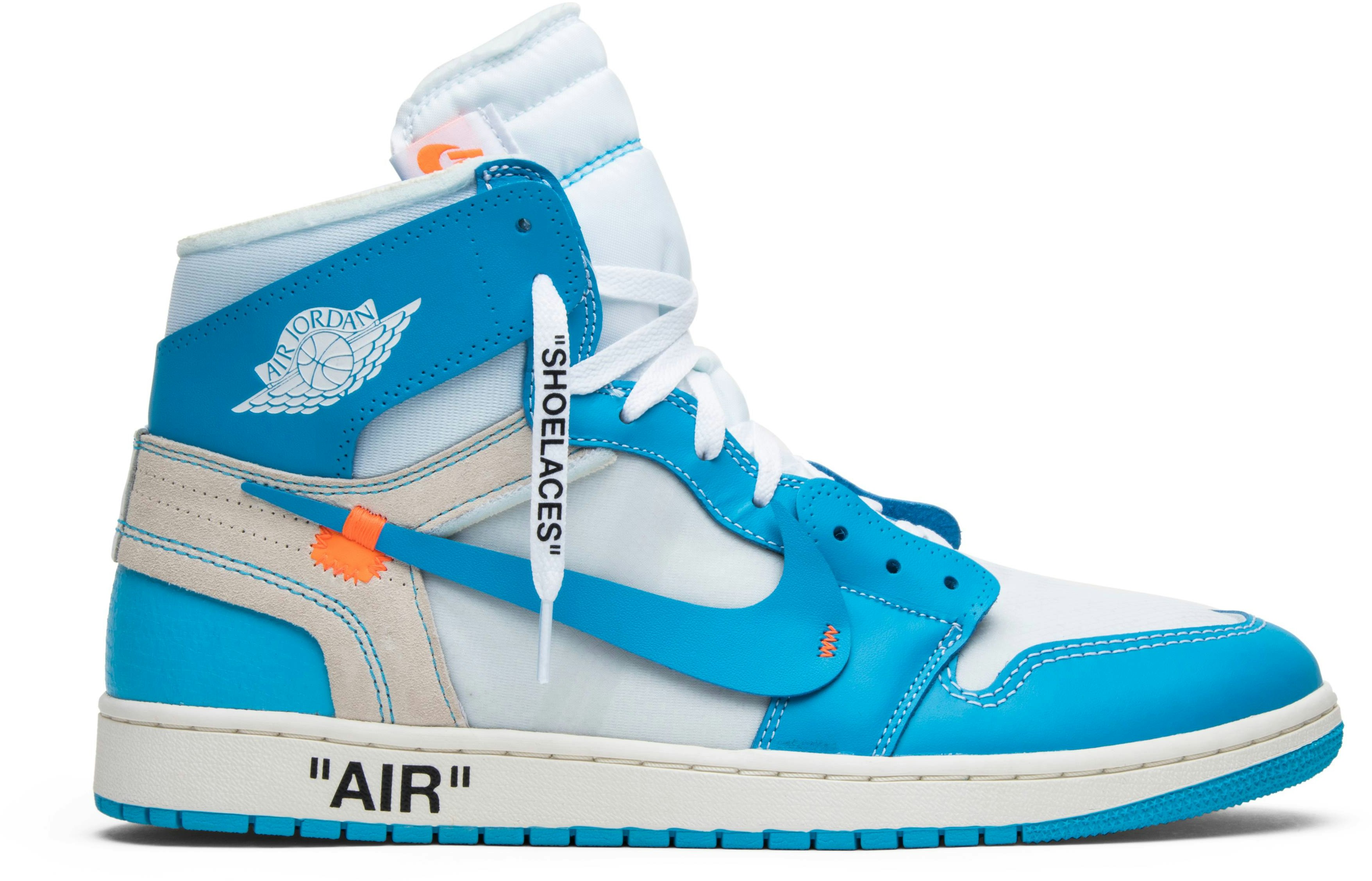 OffâWhite x Air Jordan 1 Retro High OG 'UNC' AQ0818â148 - AQ0818-148 - Novelship
