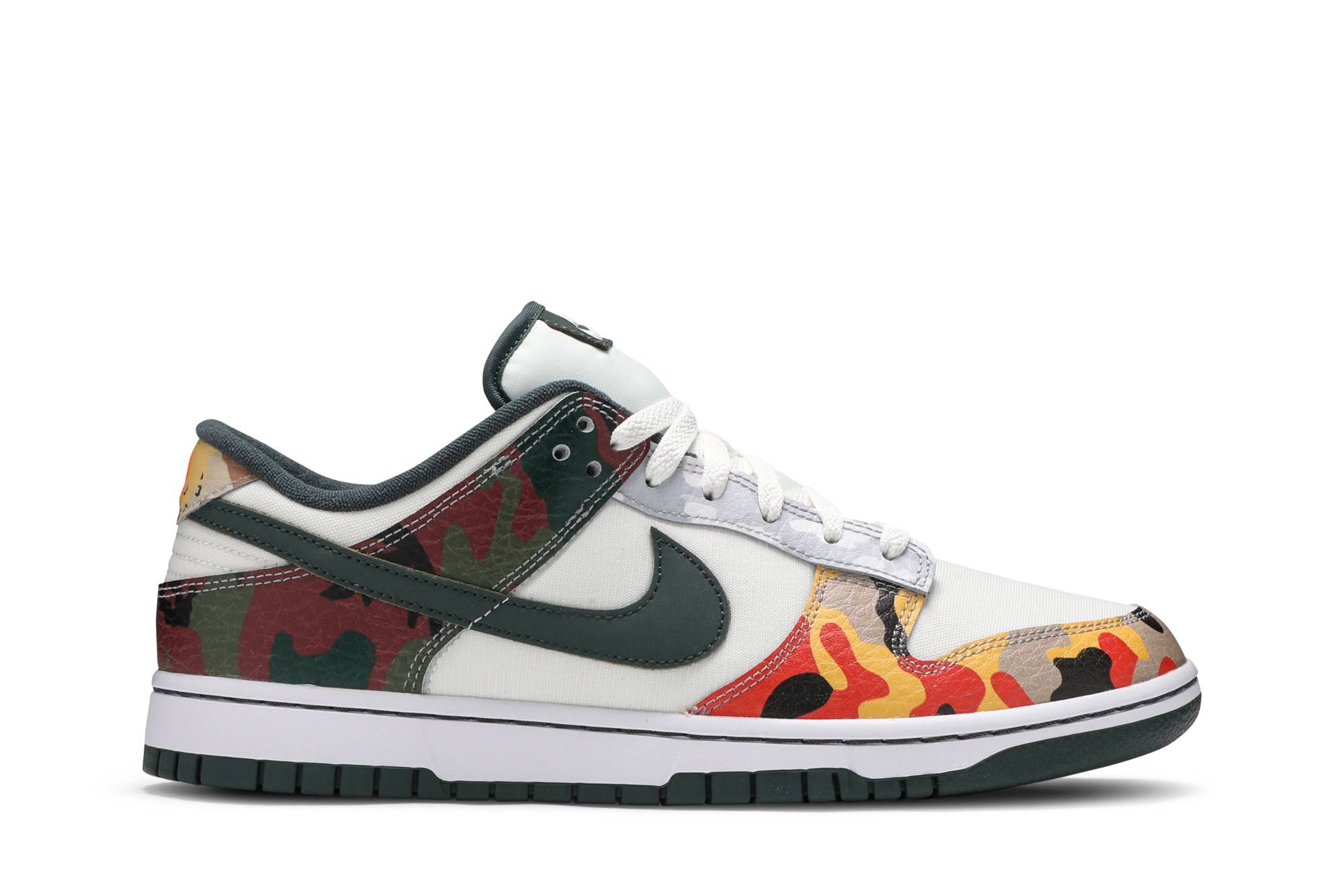 nike camo dunk low