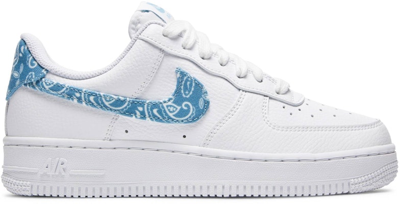 Nike air force 1 blue bandana Clearance