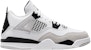 (PS) Air Jordan 4 Retro 'Military Black' Lelaki Stylish BQ7669-111