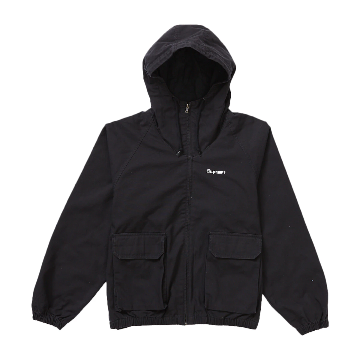 Supreme Cotton Hooded Jacket Blackを購入 - Novelship Supreme Cotton Hooded Jacket Blackを購入 - Novelship