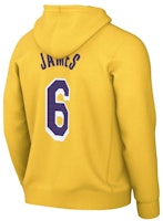NIKE NBA Hoodie Lakers - LeBron James Order NIKE NBA Hoodie Lakers - LeBron James