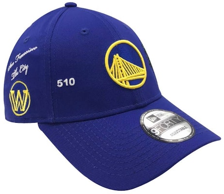 NBA x New Era 9FORTY City Logo Baseball Cap Warriors Order NBA x New Era 9FORTY City Logo Baseball Cap Warriors