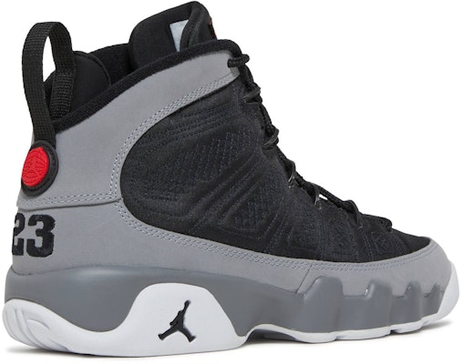 (Grade School) Air Jordan 9 Retro 'Particle Grey' 302359-060 Lookbook (Grade School) Air Jordan 9 Retro 'Particle Grey' 302359-060