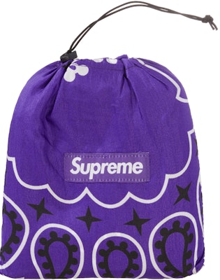Supreme x ENO Islander Nylon Blanket Purple - Novelship