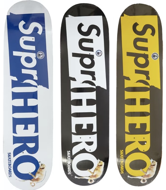 Supreme Chrome Logo Skateboard Deck