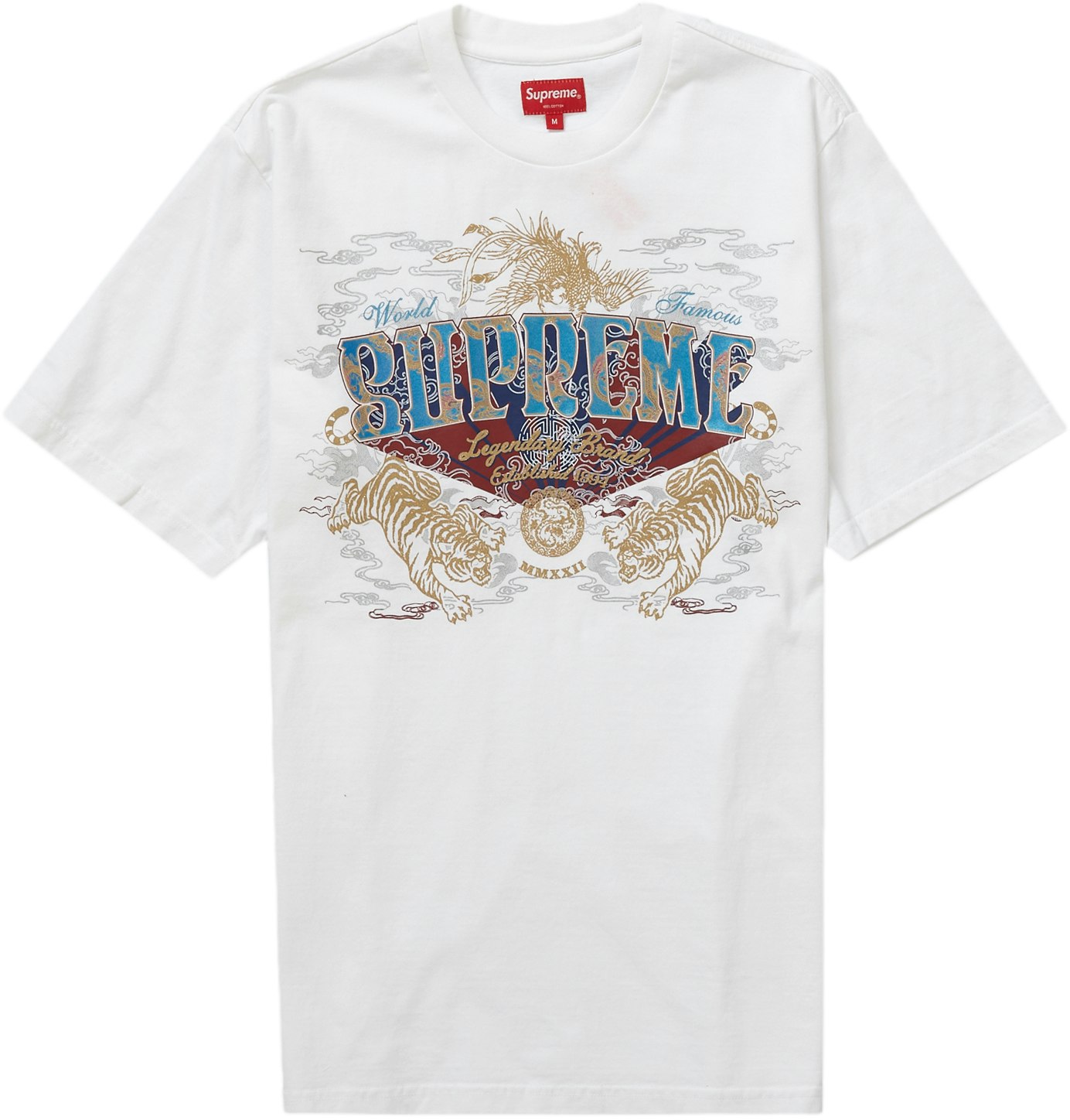 Supreme Old English L/S Top White トップス Supreme Old English L/S Top White トップス