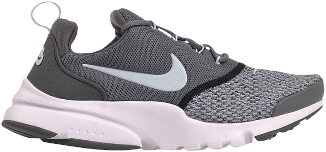 Grade School Nike Presto Fly SE Grey Glacier Blue AA3061 001