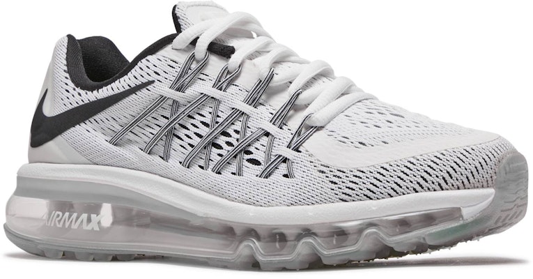 (Grade School) Nike Air Max 2015 'White/Black' 705457-103 Order (Grade School) Nike Air Max 2015 'White/Black' 705457-103