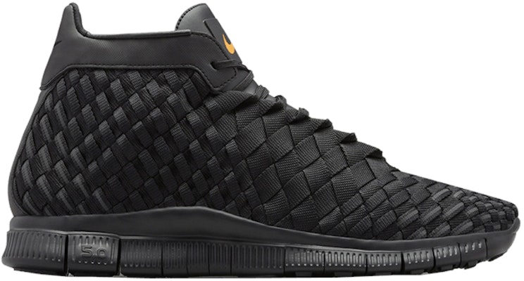 Nike Free Inneva Woven Mid Triple Black 800907 001 800907 001