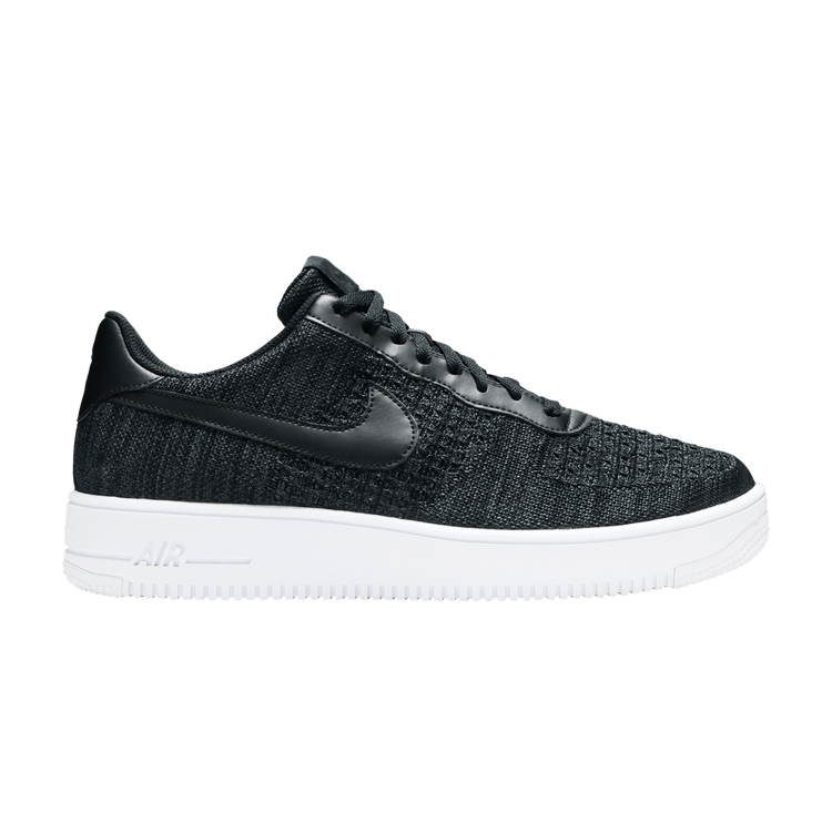 air force 1 flyknit black