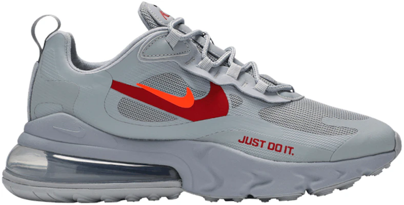 Nike Air Max 270 React 'Just Do It ‑ Wolf Grey' - CT2203-002 - Novelship