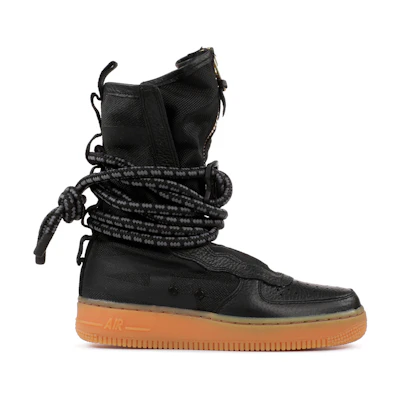 (W) Nike SF Air Force 1 High 'Black Gum'