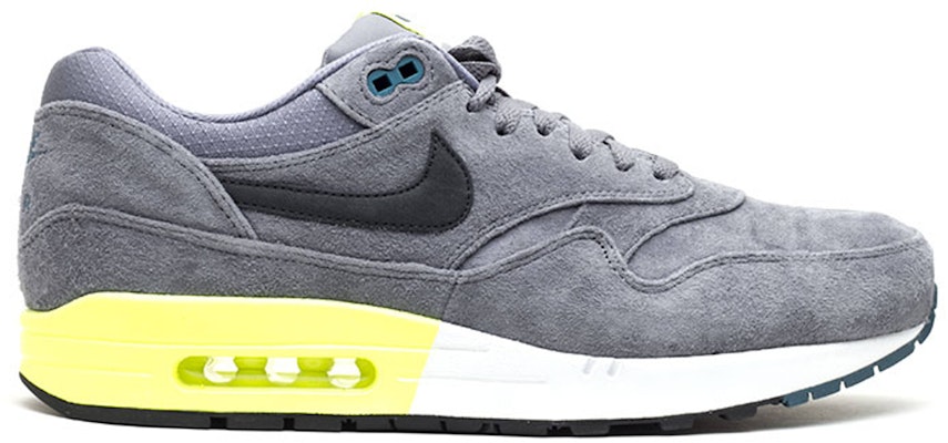 Nike Air Max 1 Premium Cool Grey Volt 512033 007 512033 007