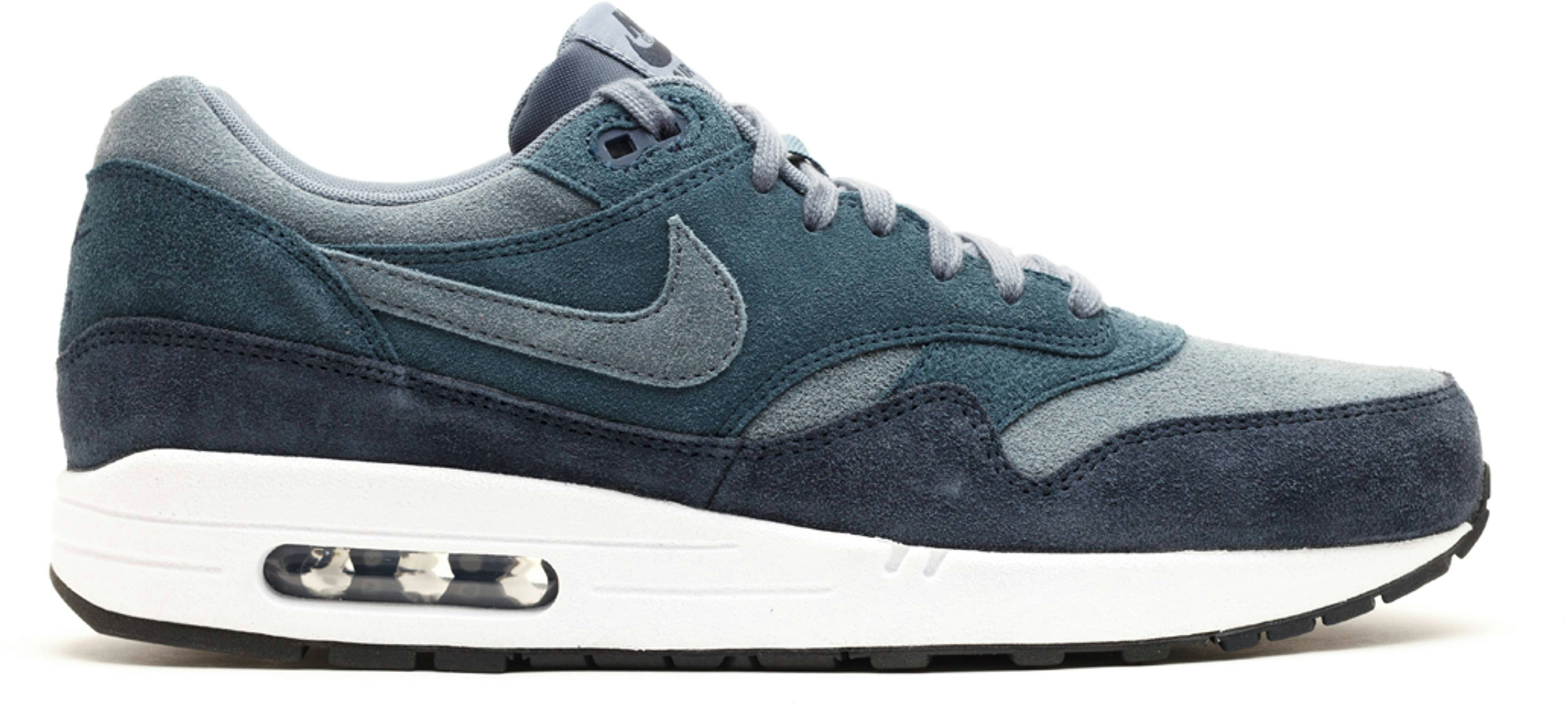 Nike Air Max 1 Essential Leather Armory Slate 599301 444
