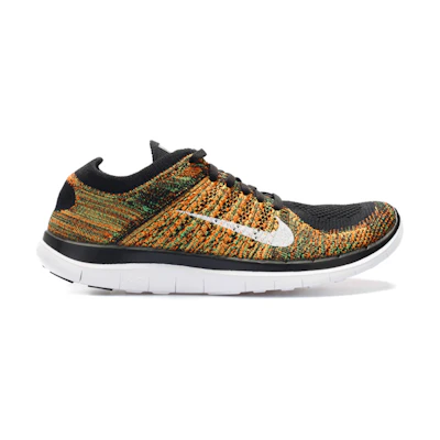 Nike Free 4.0 Flyknit 'Black Green Orange'