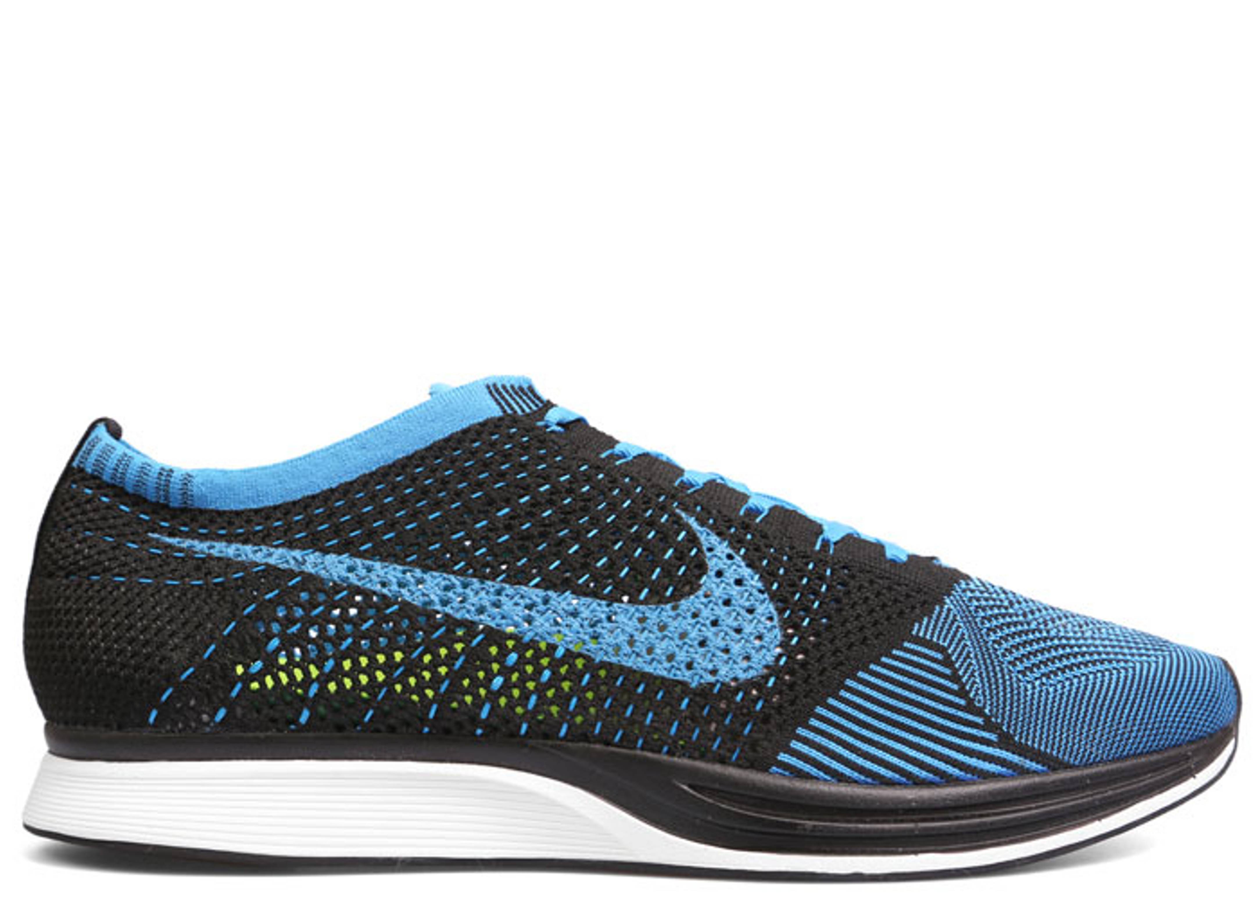 flyknit racer blue