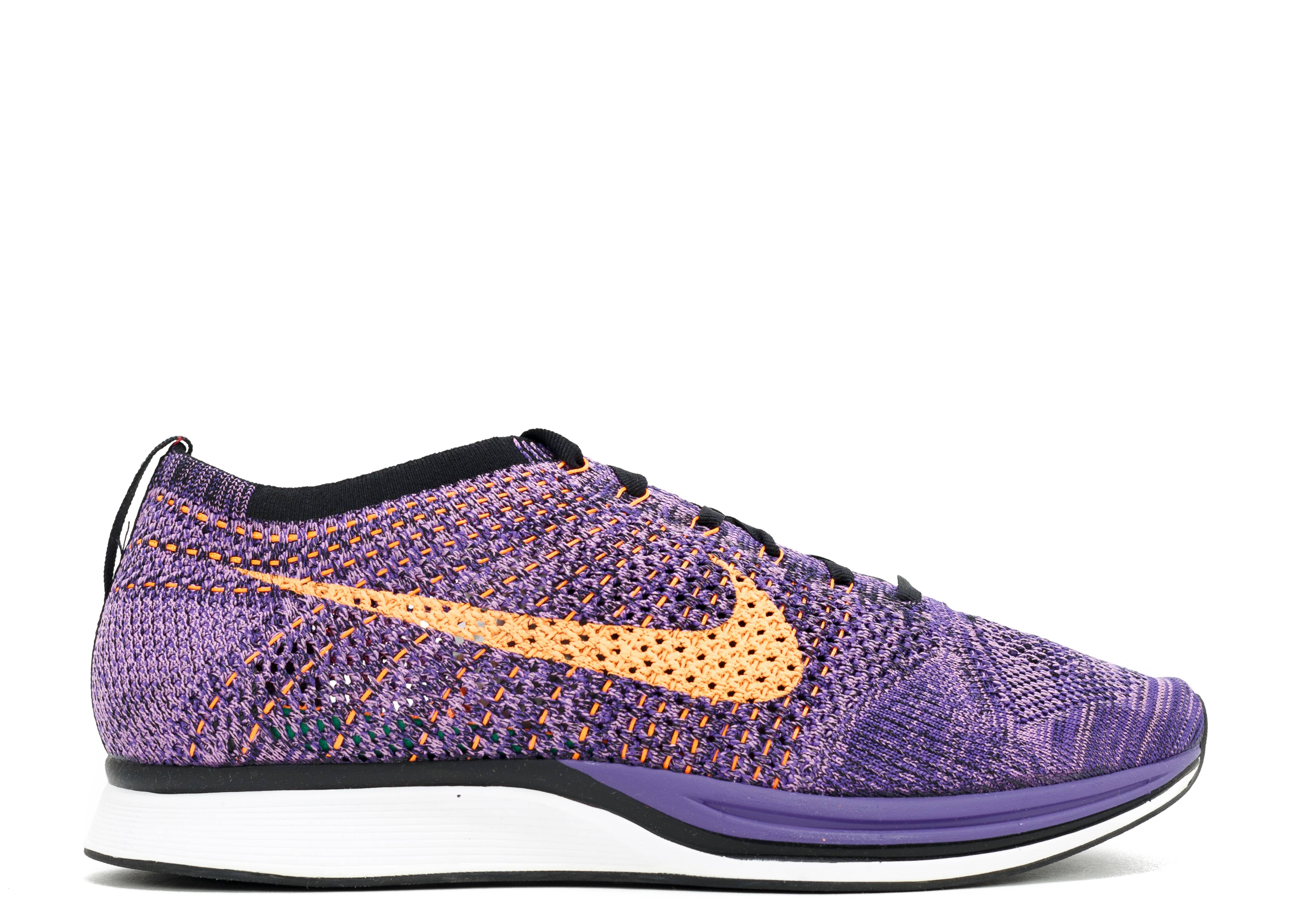 nike flyknit racer purple