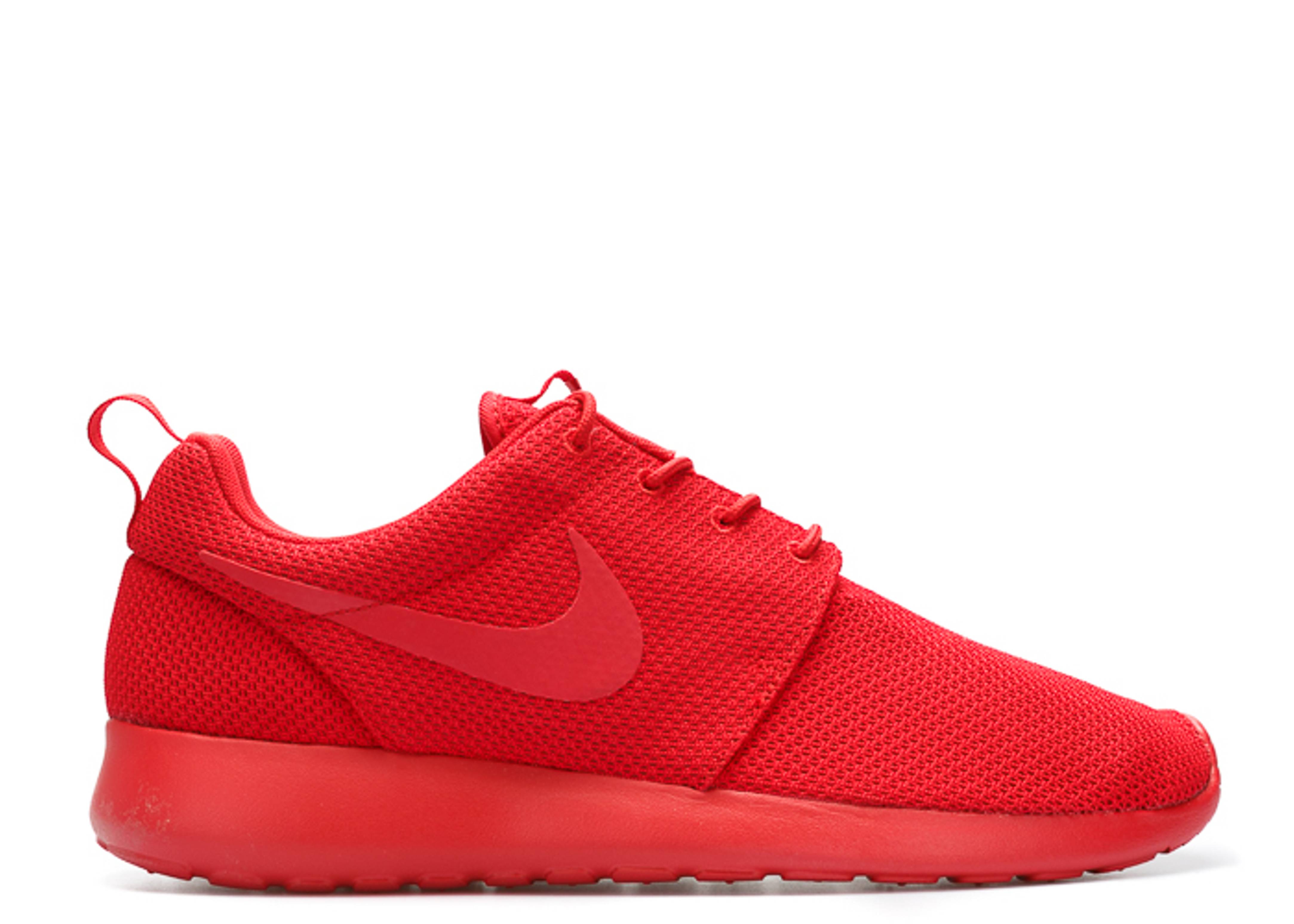 roshe shoes red