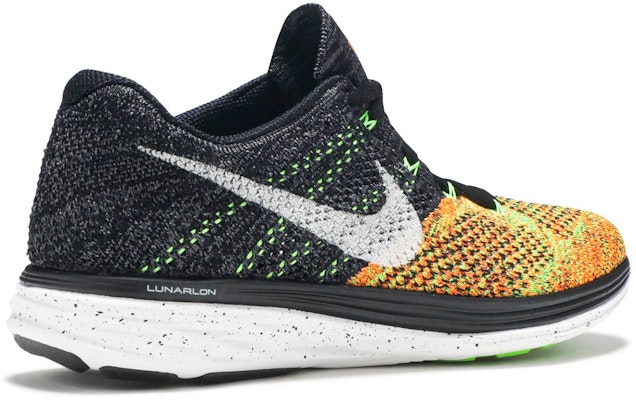 Nike Flyknit Lunar 3 'Hitam Hijau Elektrik' 698181-003 Lookbook Nike Flyknit Lunar 3 'Hitam Hijau Elektrik' 698181-003