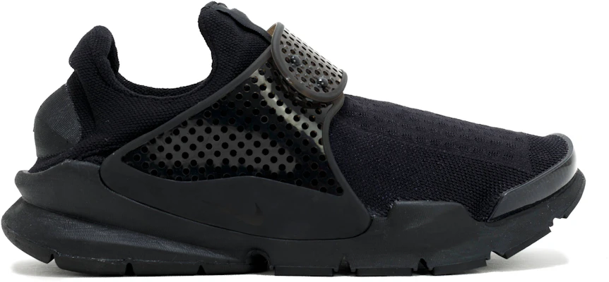 Nike sock top dart triple black