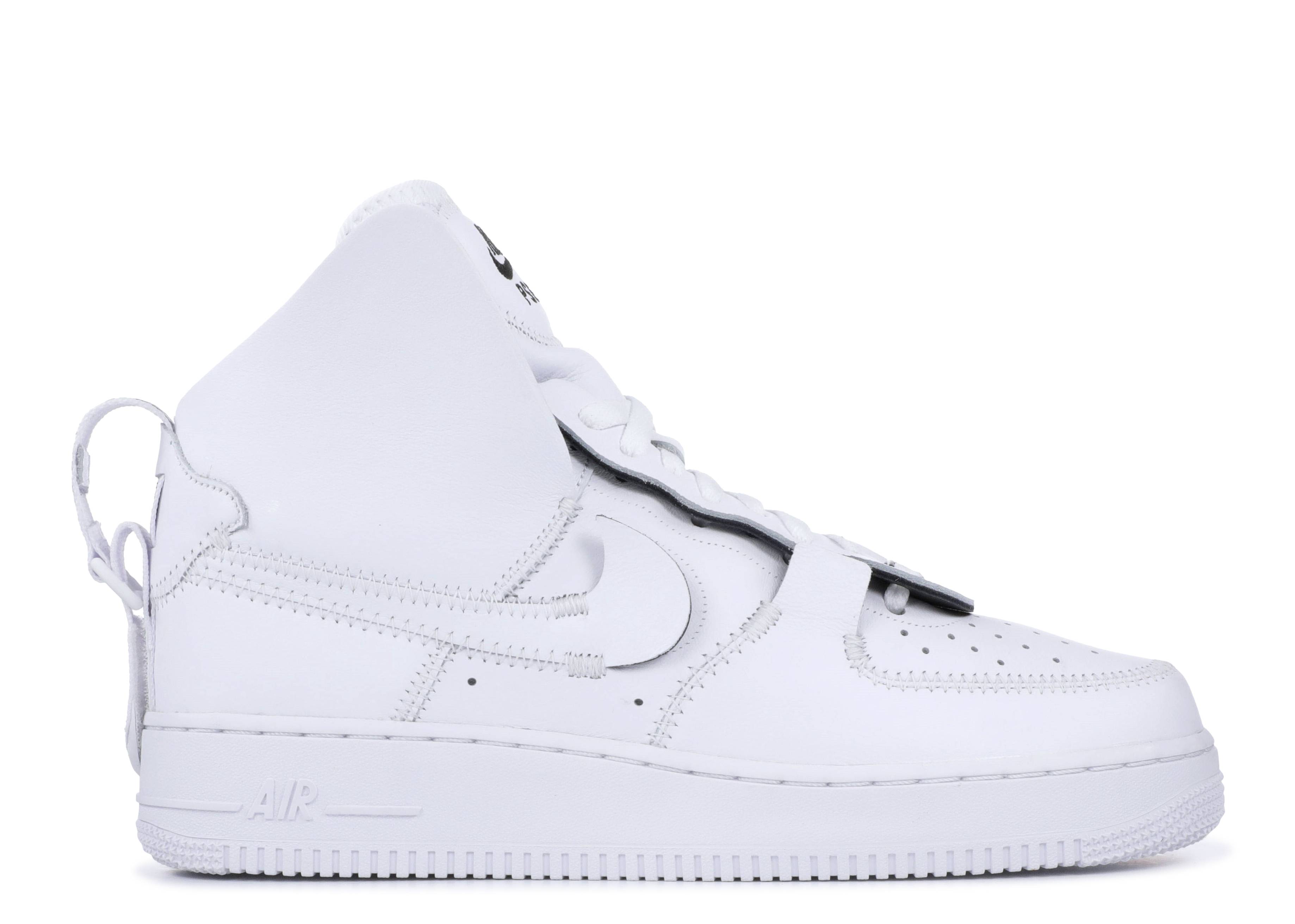 psny x nike air force 1 high white