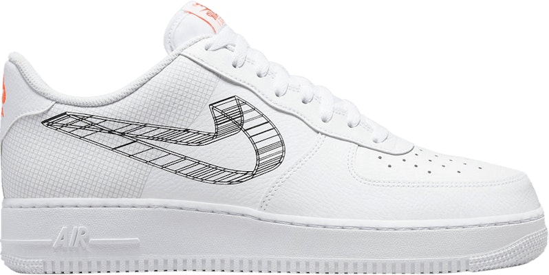 Air force 1 3d top swoosh