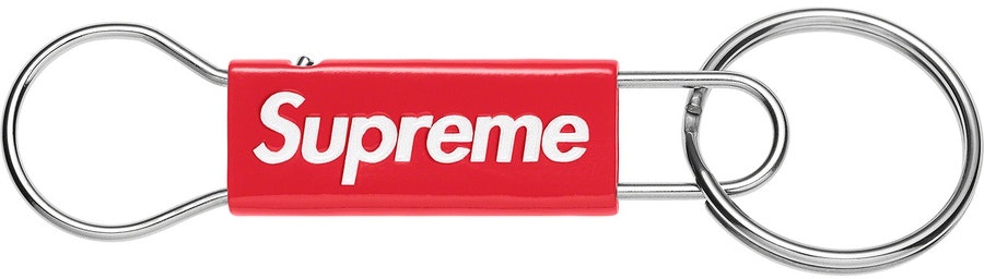 supreme-clip-keychain-ss-22-red