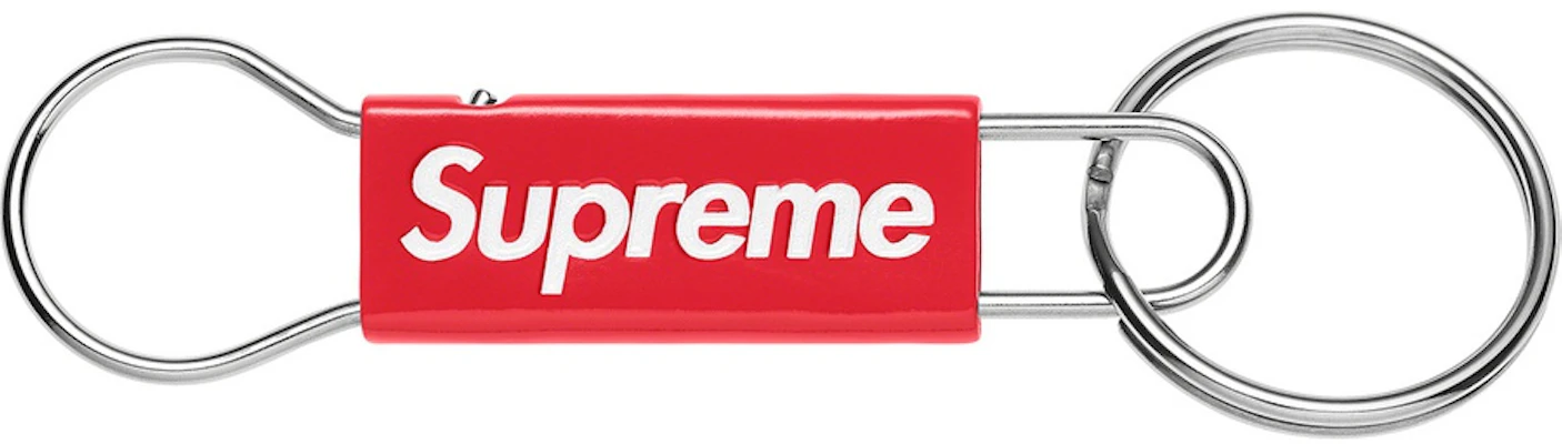 Supreme Clip Keychain (SS22) Red Buy Supreme Clip Keychain (SS22) Red
