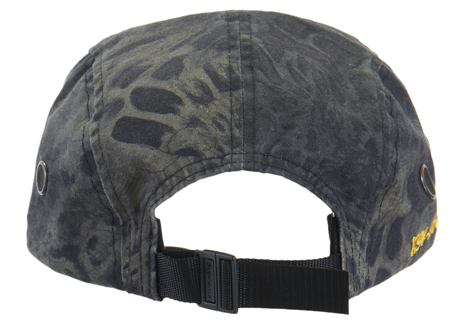 Buy Supreme Military Camp Cap (SS22) Black Prym1 Camo - Novelship