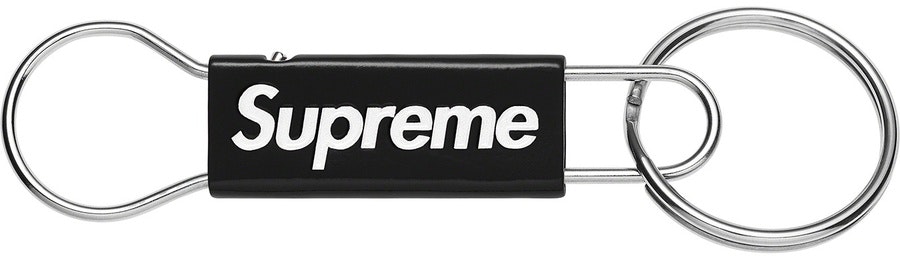 supreme-clip-keychain-ss-22-black