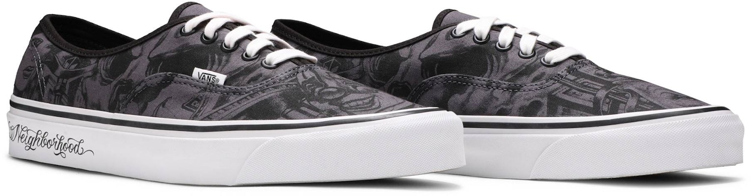 NEIGHBORHOOD x Mister Cartoon x Vans Authentic 44 DX 'Tattoo Print' VN0A38EN00G1 Cheap NEIGHBORHOOD x Mister Cartoon x Vans Authentic 44 DX 'Tattoo Print' VN0A38EN00G1