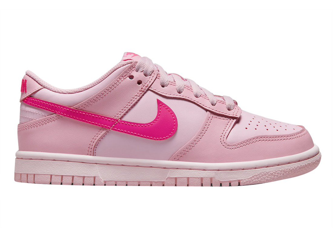 Nike Dunk Low 'Triple Pink' (GS) - DH9765-600 - Novelship