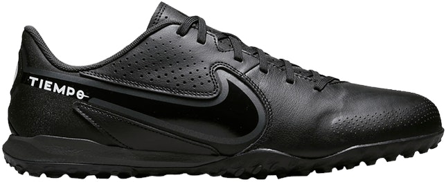 Nike Tiempo Legend 9 Academy TF 'Black Dark Smoke Grey' - DA1191-001 - Novelship