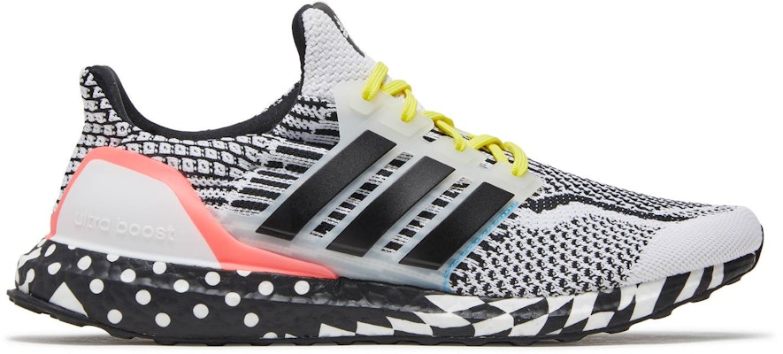 adidas UltraBoost 5.0 DNA Multi Pattern White Black GY0326