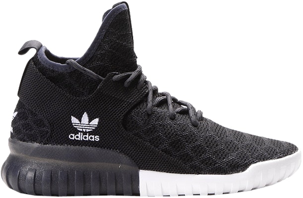 adidas Tubular X Primeknit Core Black Carbon B25591 B25591