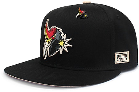 캡 시티 로보빌 스냅백 블랙 (Kaep Si-ti Robo-bil Seunaepbaek Beullaek)
Buy 캡 시티 로보빌 스냅백 블랙 (Kaep Si-ti Robo-bil Seunaepbaek Beullaek)