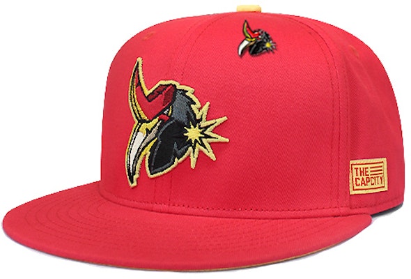 The Cap City Robo-Bill Snapback 'Baby Red' Buy The Cap City Robo-Bill Snapback 'Baby Red'