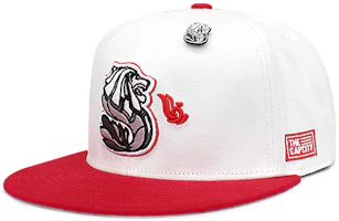 The Cap City Merlion 2-Tone Snapback 'Vanilla Red' The Cap City Merlion 2-Tone Snapback 'Vanilla Red'