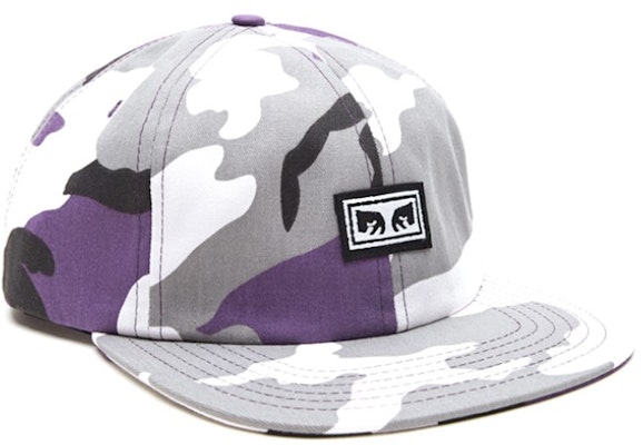 Obey Resist 6 Panel Snapback 'Purple Camo' Buy Obey Resist 6 Panel Snapback 'Purple Camo'