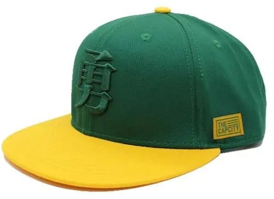The Cap City Field Brave Snapback 'Yellow/Green' Buy The Cap City Field Brave Snapback 'Yellow/Green'