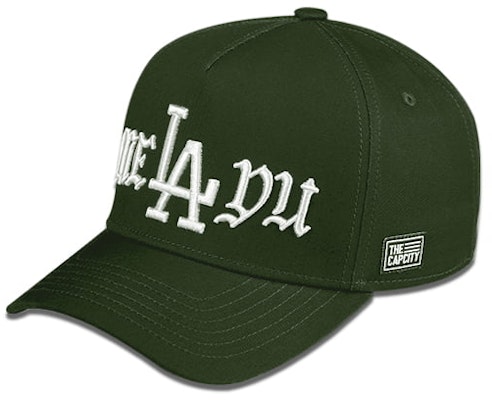 The Cap City Melayu Strapback 'Green' Buy The Cap City Melayu Strapback 'Green'