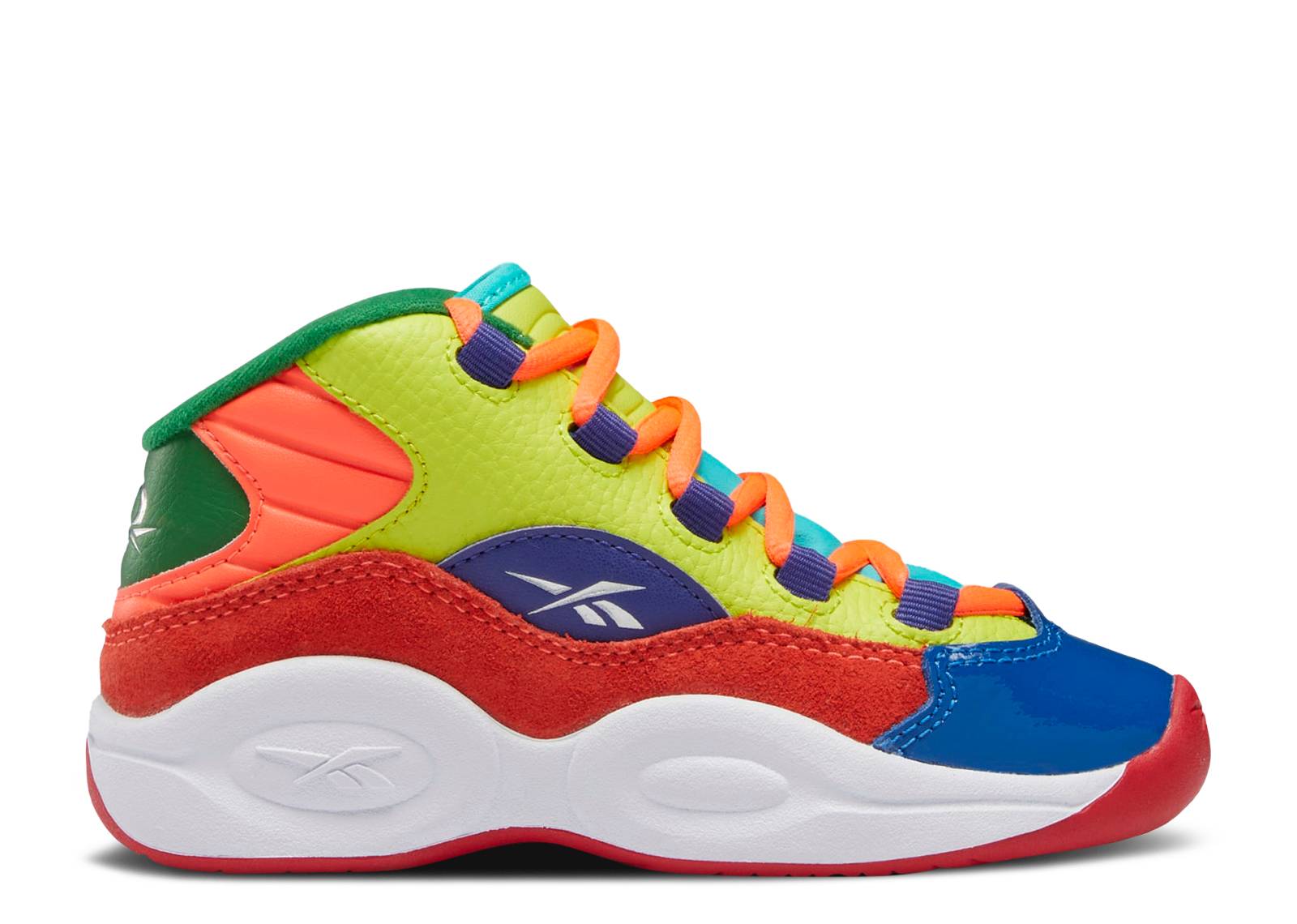 (Preschool) Reebok Question Mid Little Kid 'Multi‑Color' HP3014