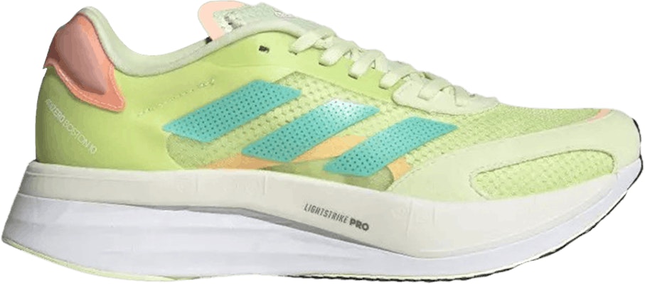 Women adidas Adizero Boston 10 Almost Lime Mint Rush GY0906