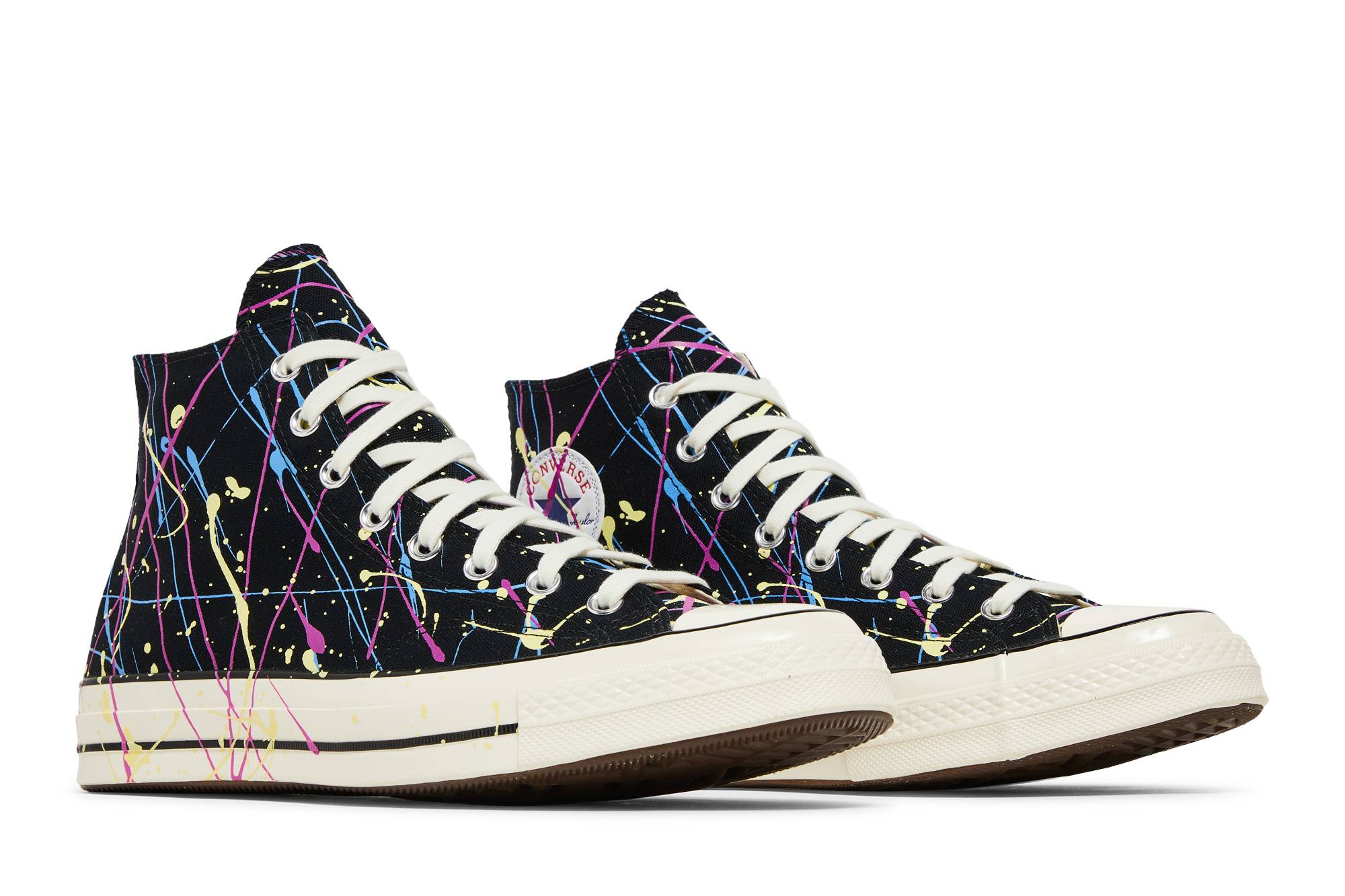 Chuck 70 High 'Paint Splatter ‑ Black' - 170801C - Novelship